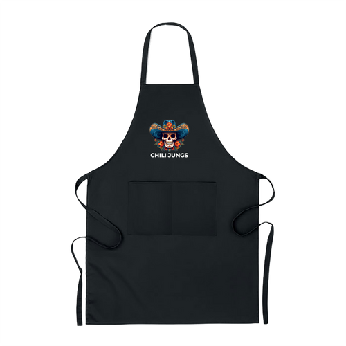 Kochschürze mit Chili Jungs Logo